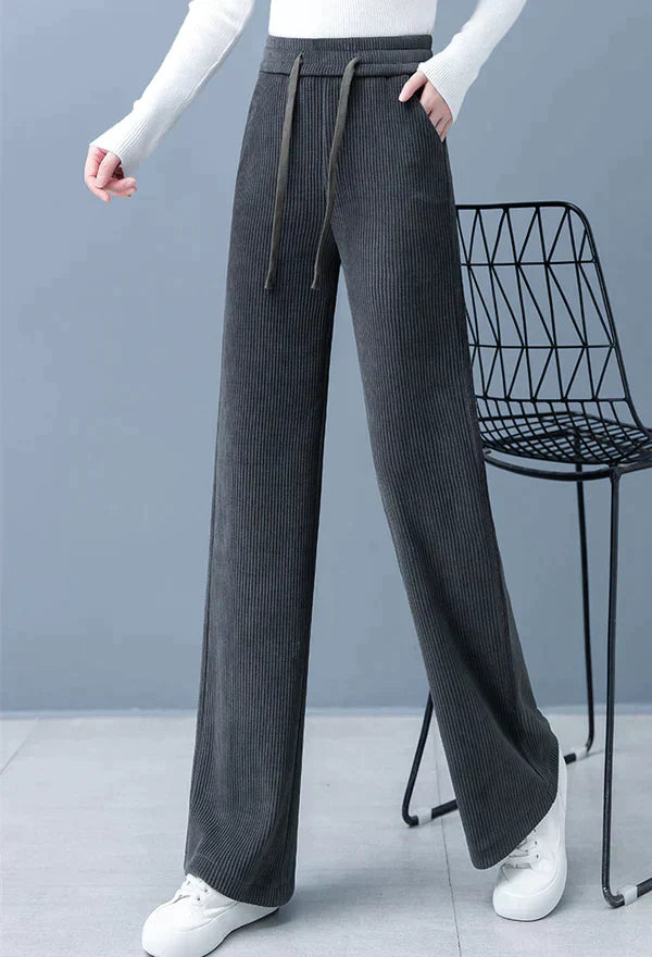 Pantalon à perles à la mode avec un cordon de serrage pratique