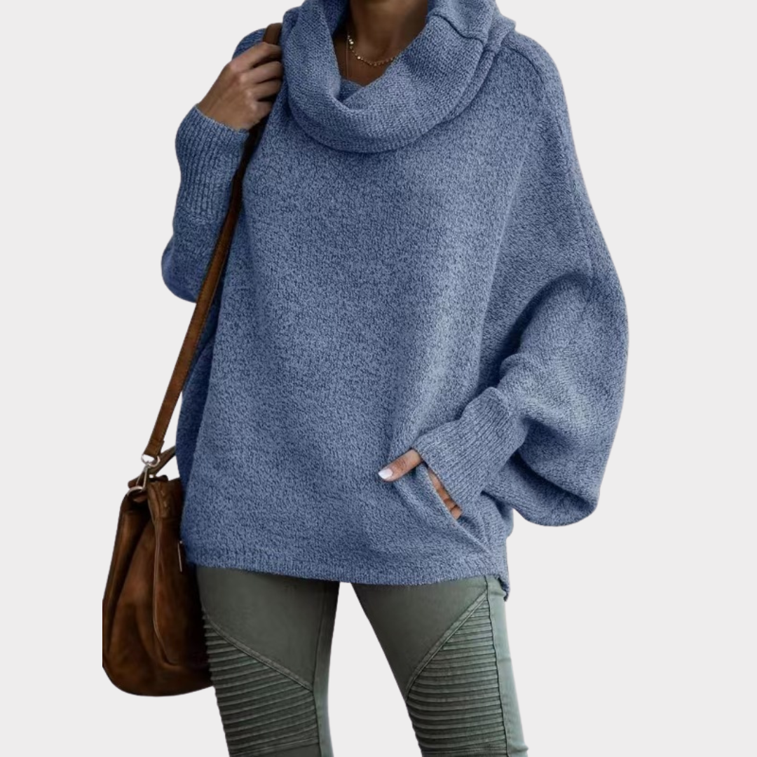 Sienna™ - Pull en maille à manches chauve-souris pour un confort élégant