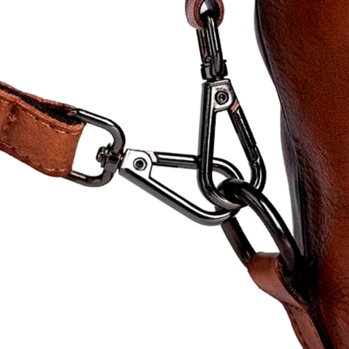 Norra - Sac à bandoulière en cuir de vachette fait main pour une allure élégante