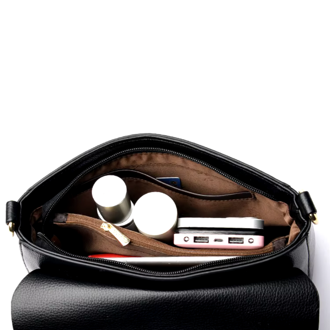 Adora - Sac à bandoulière en cuir luxueux pour une allure élégante.