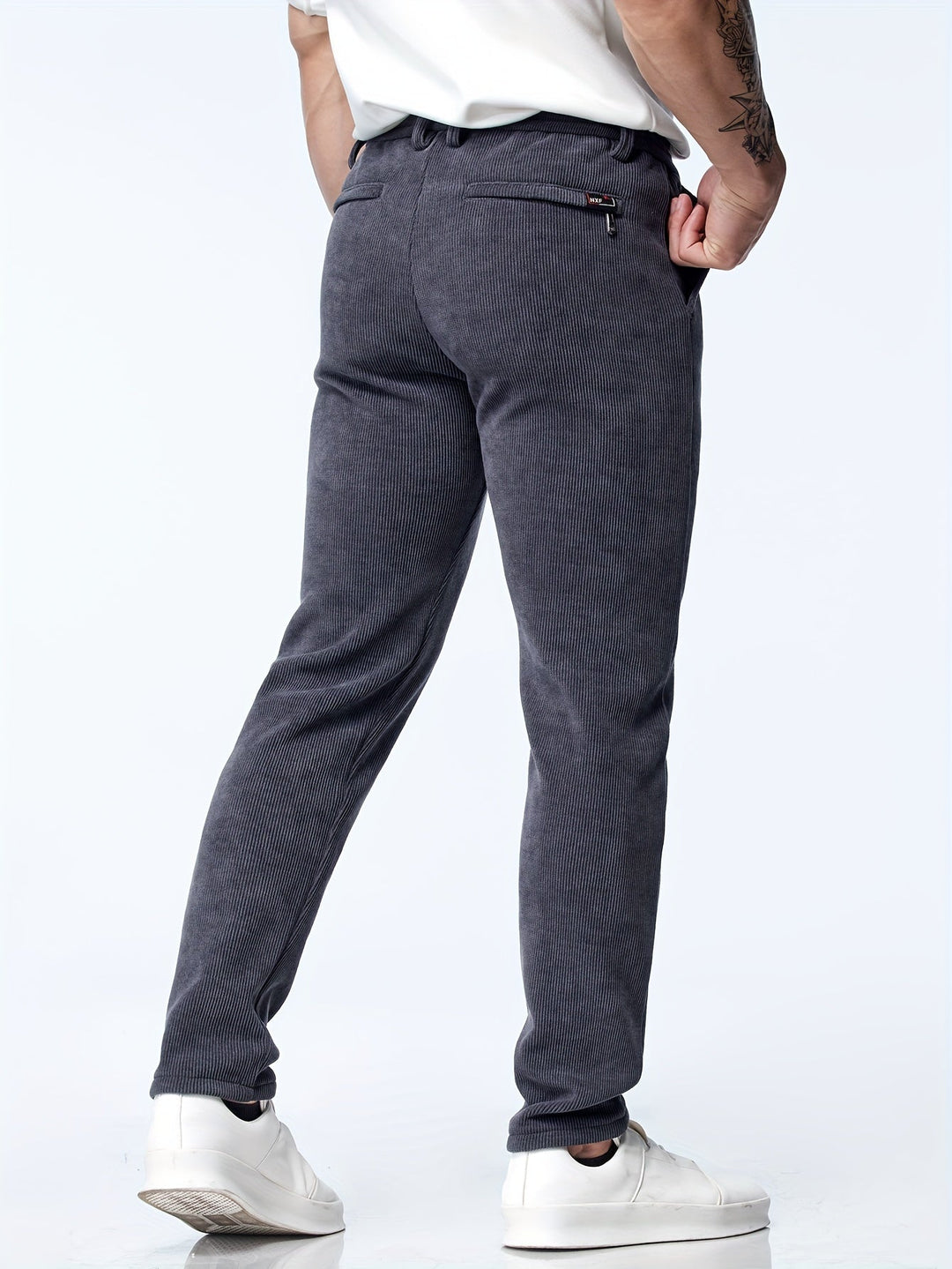 Milan - Pantalon en velours côtelé élégant et classique pour un look intemporel