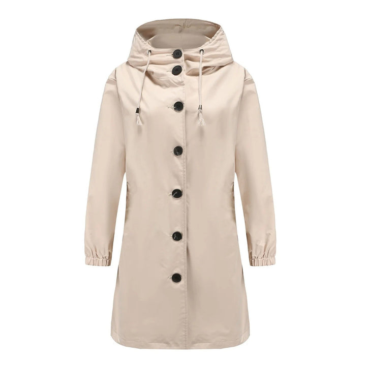 Lilas - Coupe-vent stylé pour femme avec capuche imperméable