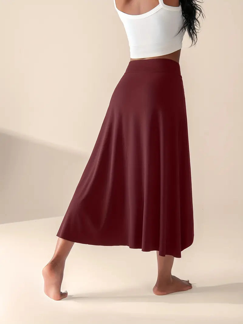 Lyssia - Jupe asymétrique sportive et tendance avec poches pratiques