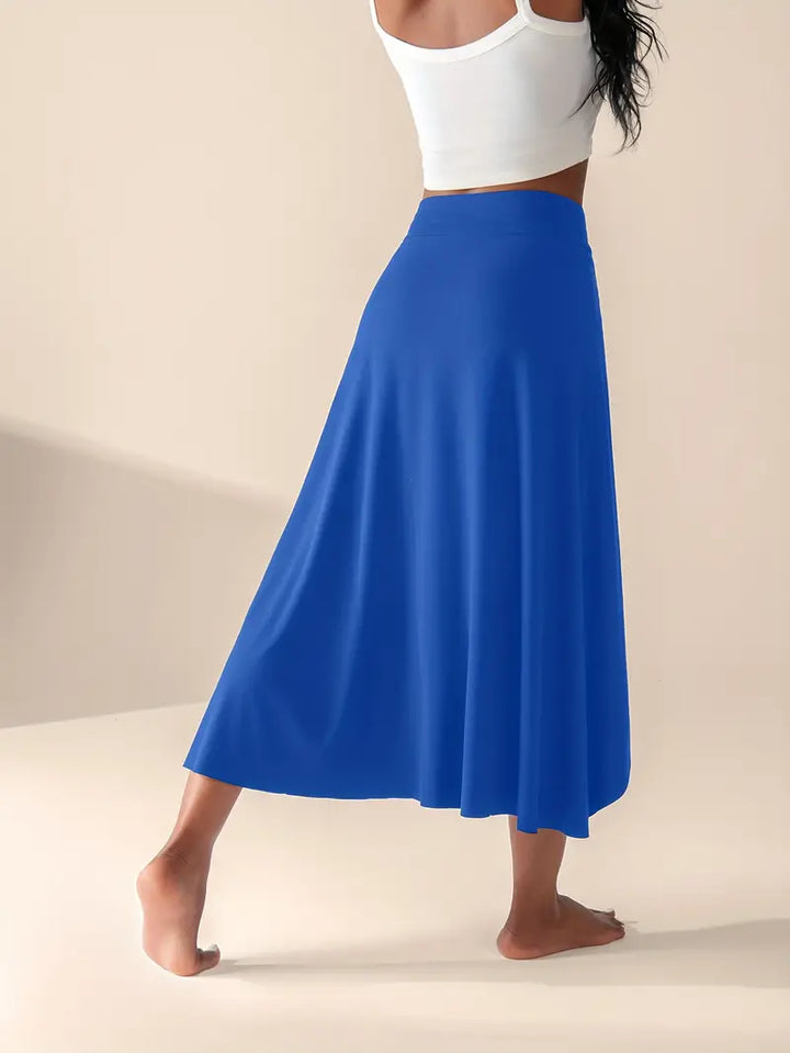 Lyssia - Jupe asymétrique sportive et tendance avec poches pratiques