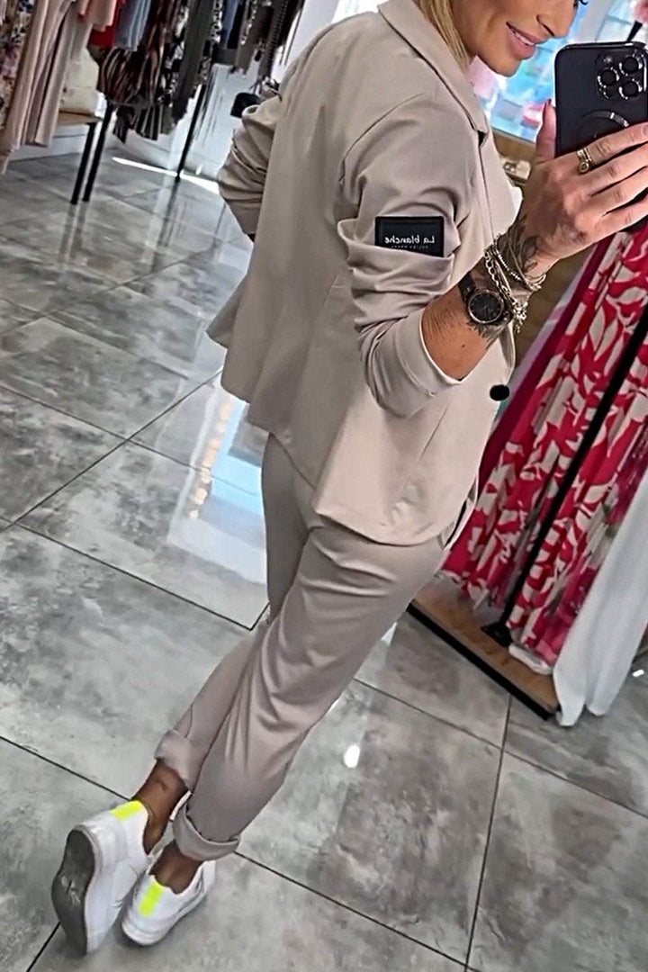 Marie™ - Veste et pantalon élégants en coton