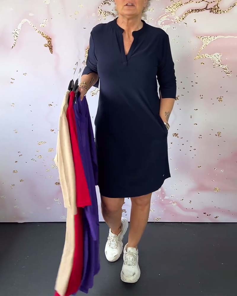 Maeve | Robe élégante et respirante à manches courtes pour un confort ultime et une allure stylée