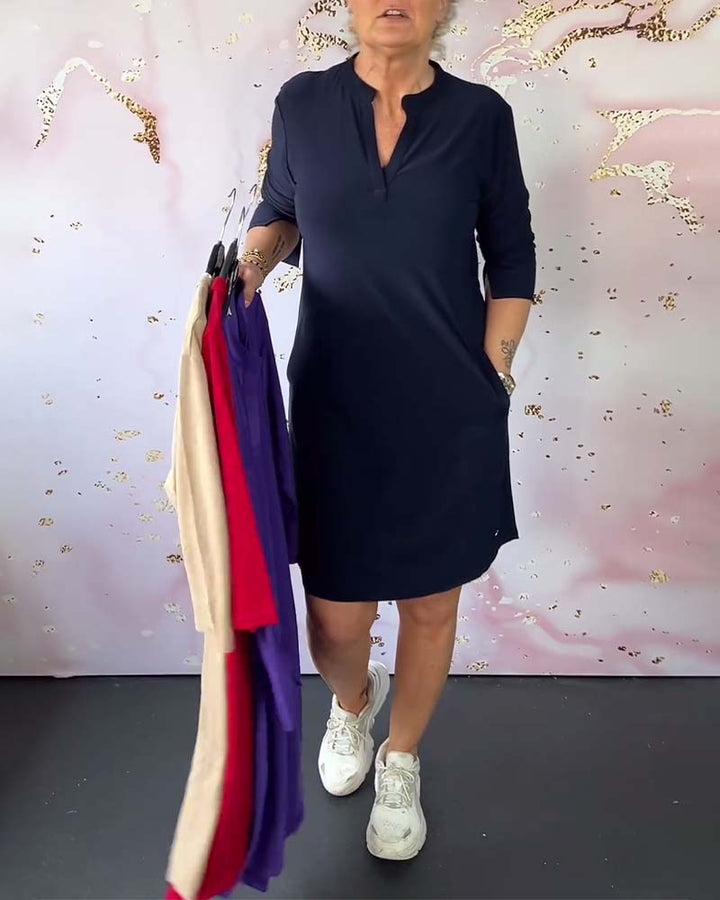 Maeve | Robe élégante et respirante à manches courtes pour un confort ultime et une allure stylée