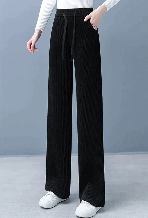 Pantalon à perles à la mode avec un cordon de serrage pratique