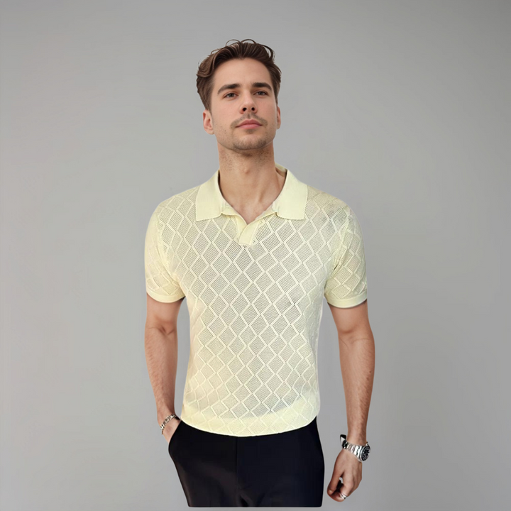Ennio | Polo pour Hommes Élégante et Classique pour un Look Stylé
