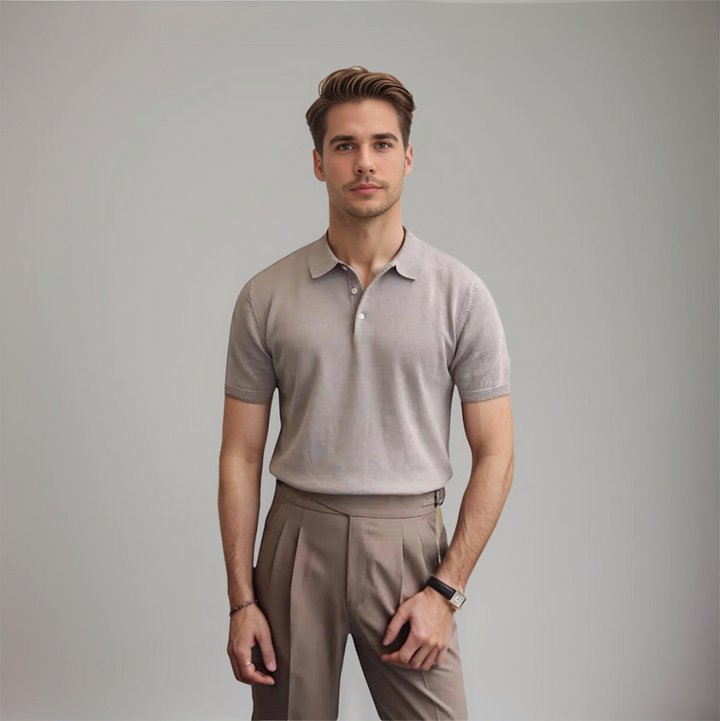 Polo Classique Élégant pour Hommes Bernardo pour un Style Intemporel