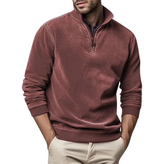 Koen™ Pull-over en Fleece pour Hommes - Un Pull Confortable et Stylé