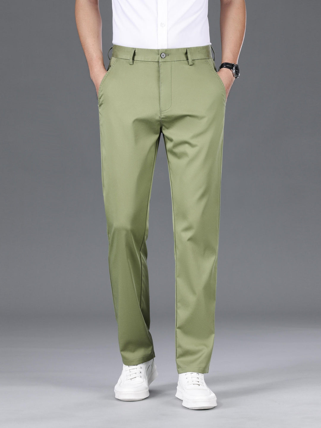 Lennox - Élégant et Moderne Pantalon Slim Fit pour un Look Affûté