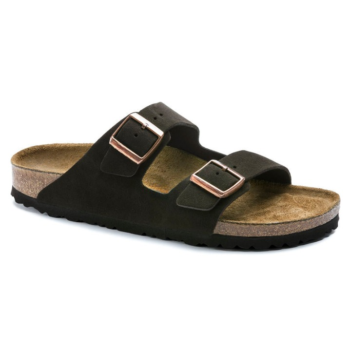 Sandales en daim unisexes Echo Support for un confort et un style supplémentaires.