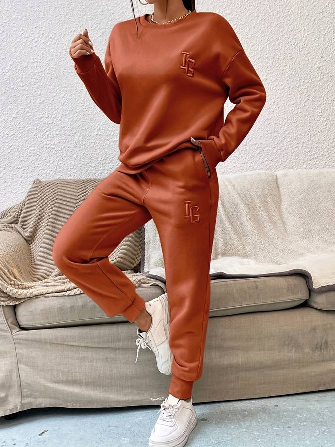 Joy - Ensemble pull et pantalon élégant pour femme