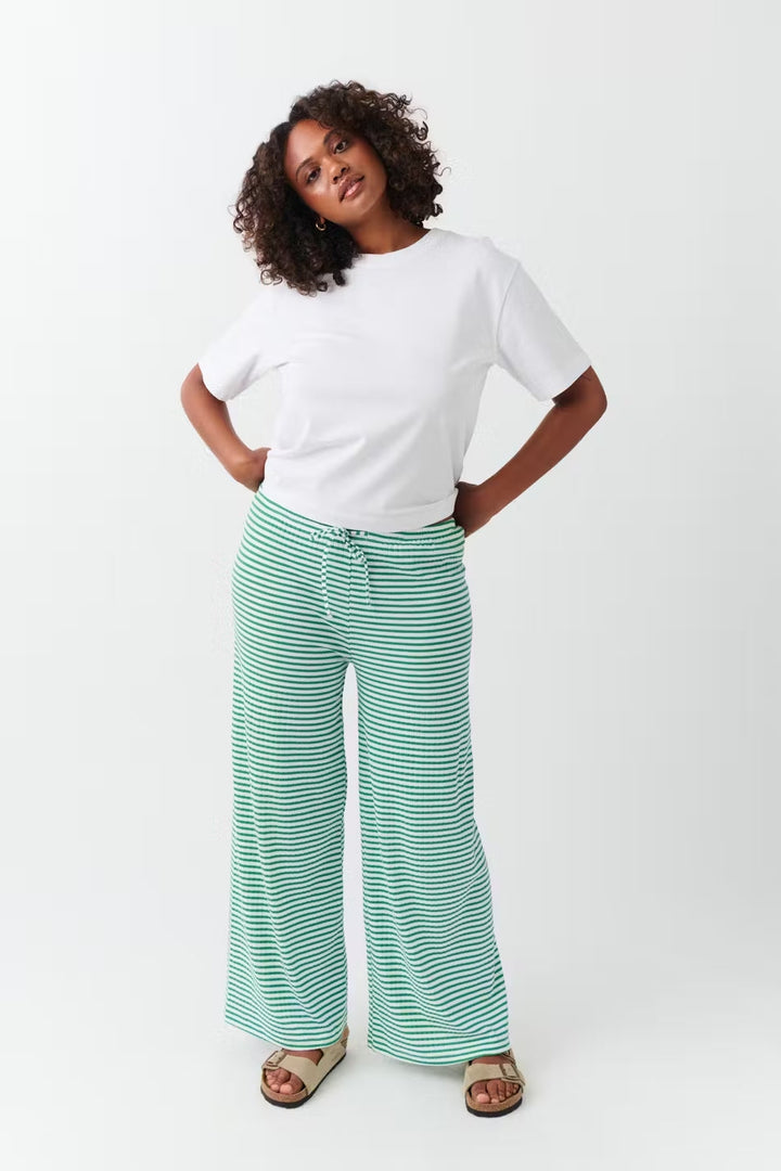 Elise - Pantalon lounge rayé élégant pour un confort maximal