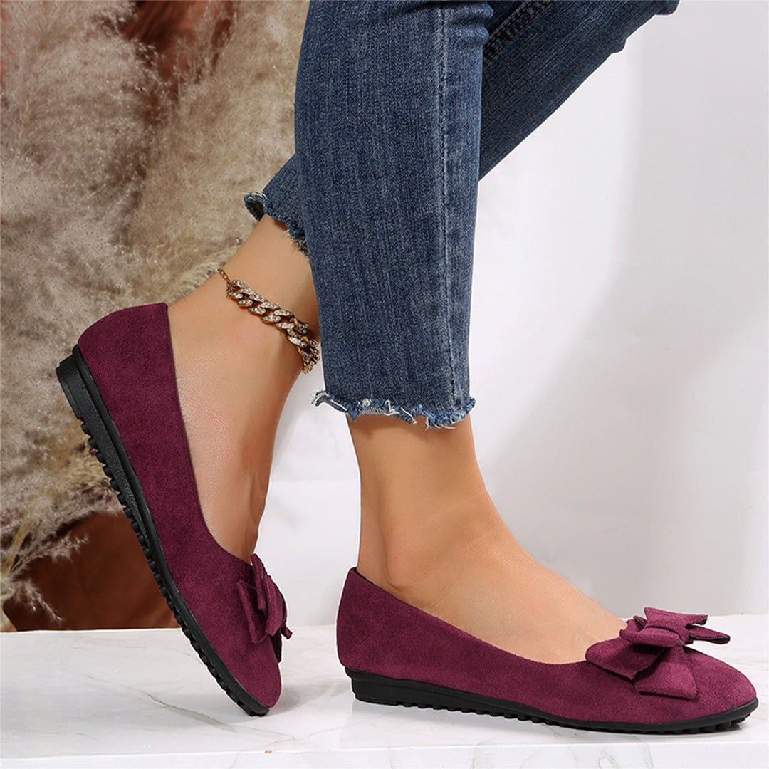 Ballerines Élégantes™ | Chic et Confortables | Avec Détails de Nœud Charmants
