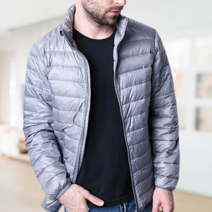 Alwin™ Veste en duvet ultralégère pour hommes pour un confort et une chaleur ultimes.