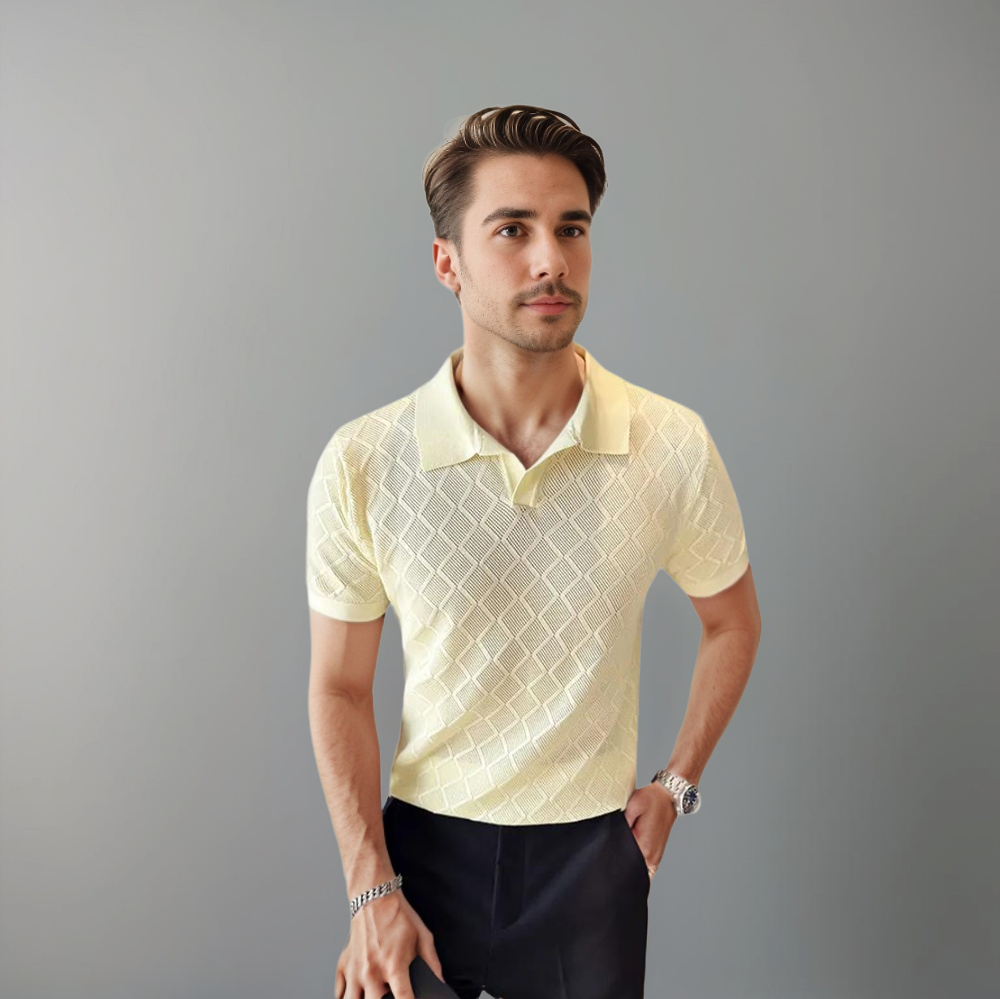 Ennio | Polo pour Hommes Élégante et Classique pour un Look Stylé