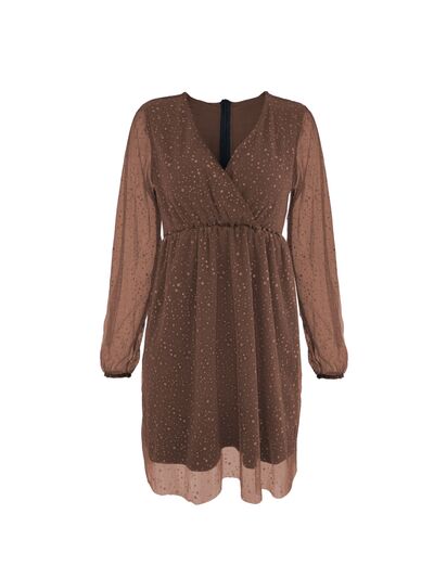 Belinda | Robe mini élégante avec des manches bouffantes pour un look remarquable