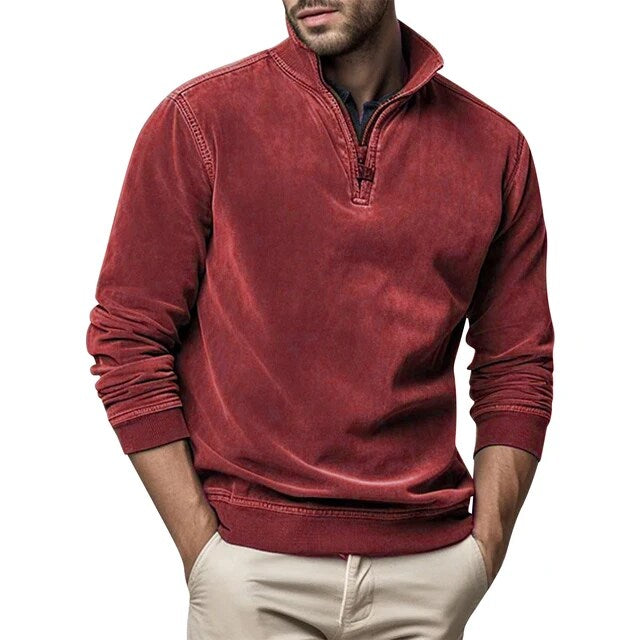 Koen™ Pull-over en Fleece pour Hommes - Un Pull Confortable et Stylé