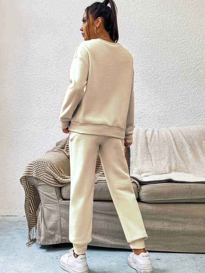 Joy - Ensemble pull et pantalon élégant pour femme