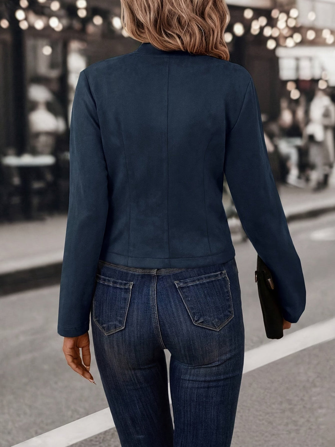 Doris - Veste ouverte double face stylée pour les femmes soucieuses de la mode