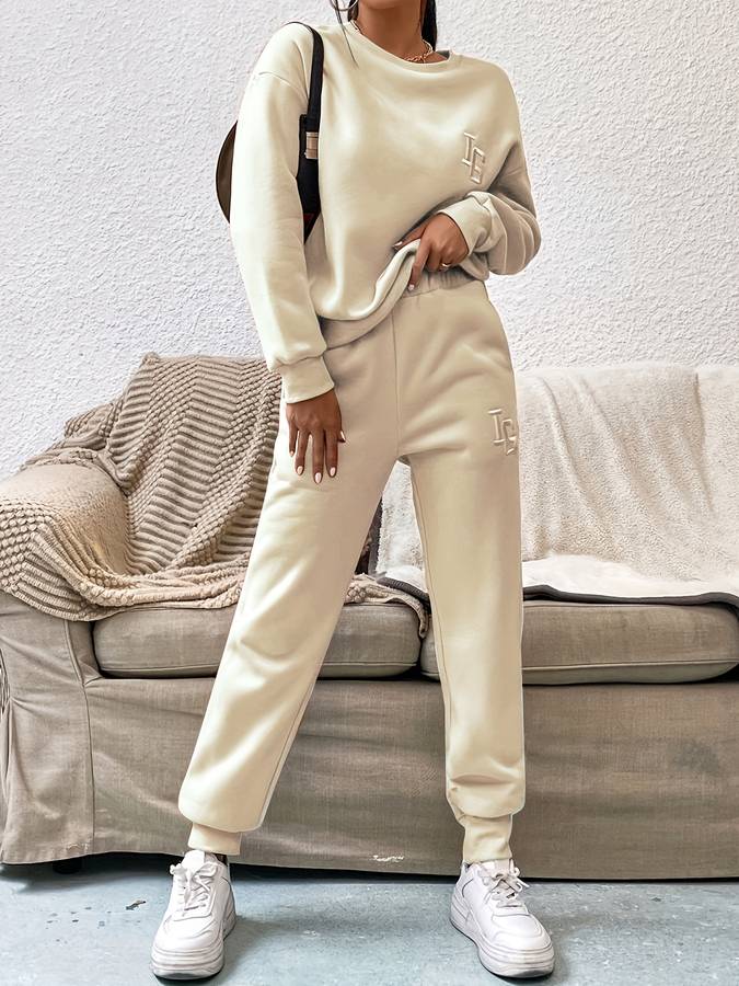 Joy - Ensemble pull et pantalon élégant pour femme