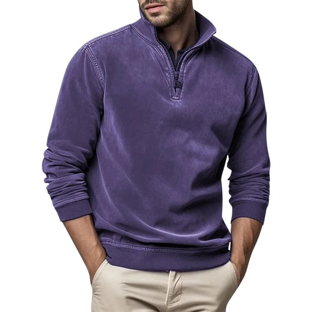 Koen™ Pull-over en Fleece pour Hommes - Un Pull Confortable et Stylé