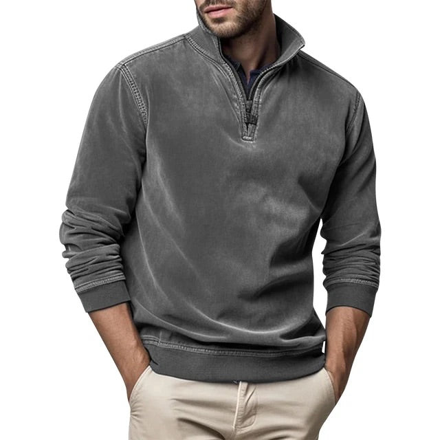 Koen™ Pull-over en Fleece pour Hommes - Un Pull Confortable et Stylé