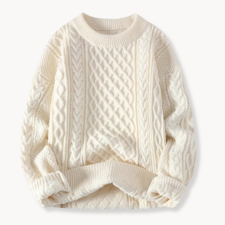 Sem™ Pull en maille luxe pour hommes : confort et style.