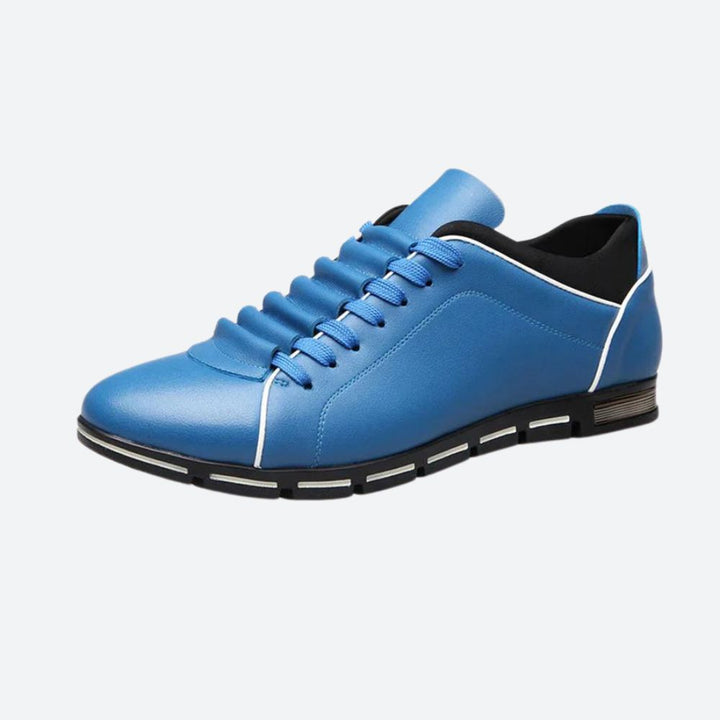 Baskets de loisirs stylées en cuir pour hommes - Aser