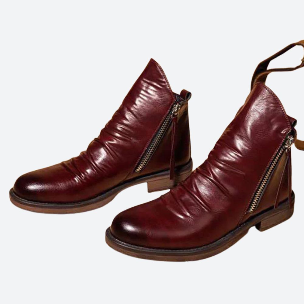 Bottes zippées modernes pour hommes - Austin pour un look stylé