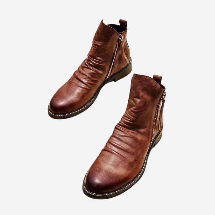 Bottes zippées modernes pour hommes - Austin pour un look stylé