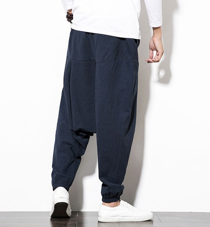Pantalon de jogging harem pour hommes - Coupe décontractée, confort ultime et style moderne