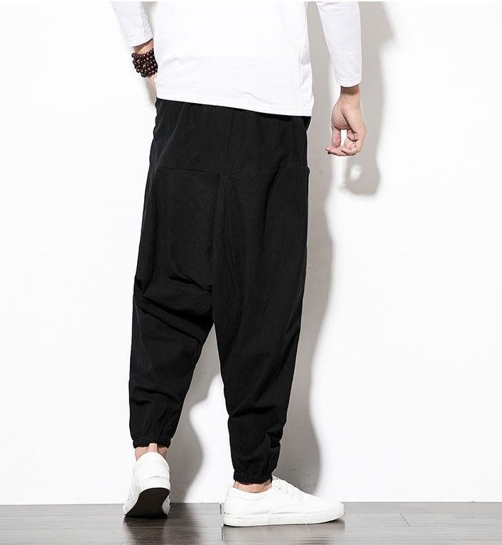 Pantalon de jogging harem pour hommes - Coupe décontractée, confort ultime et style moderne