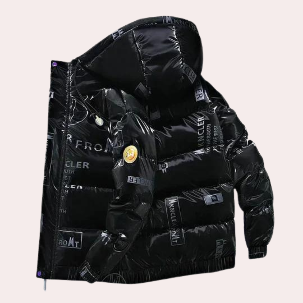 Alfred - Manteau d'hiver stylé avec capuche pour hommes