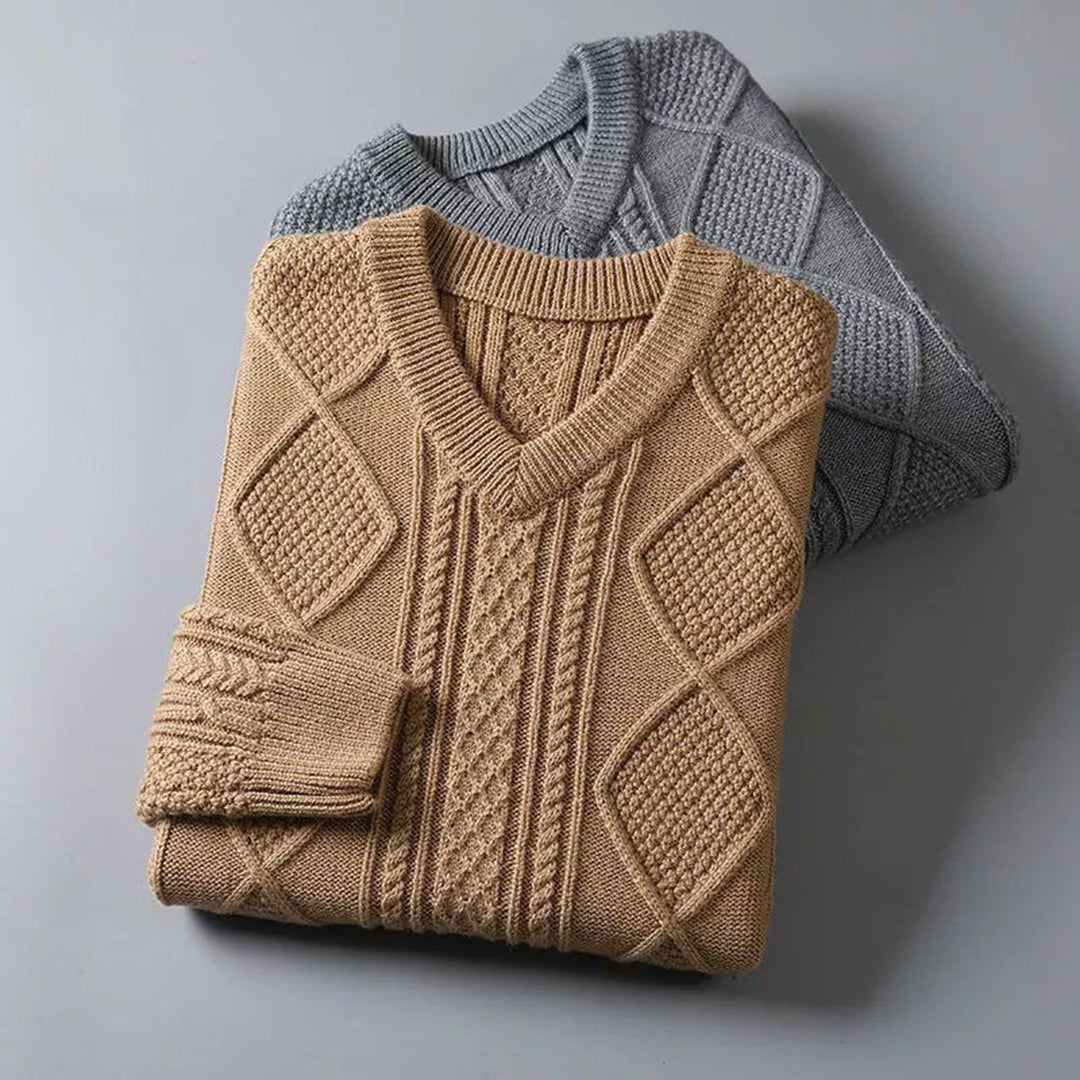 Pull en maille stylé pour hommes de BENJAMIN