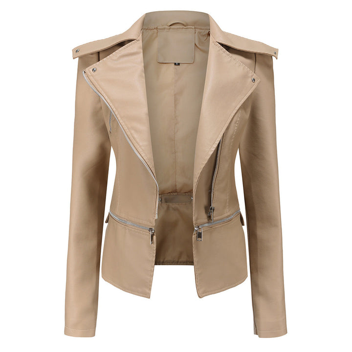 Veste en cuir chic de ALOJZIJA
