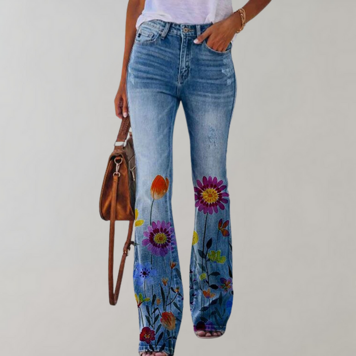Astrid - Pantalon Flare Tendance pour Femmes pour un look élégant et moderne