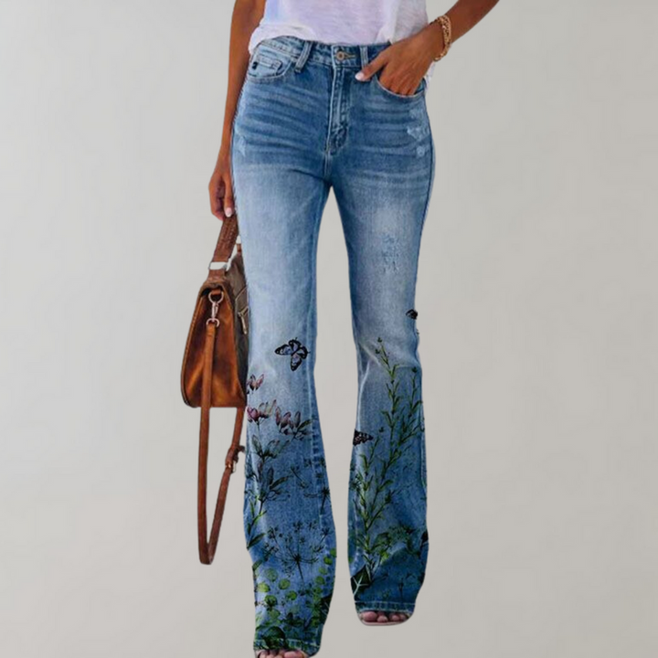 Astrid - Pantalon Flare Tendance pour Femmes pour un look élégant et moderne