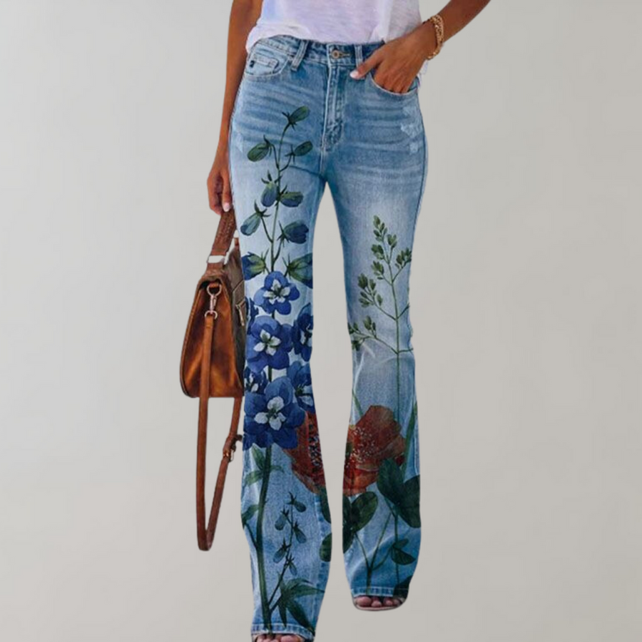 Astrid - Pantalon Flare Tendance pour Femmes pour un look élégant et moderne