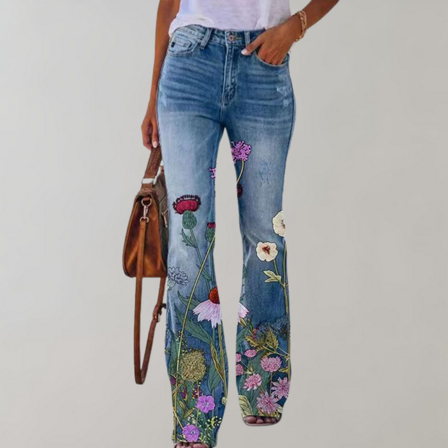 Astrid - Pantalon Flare Tendance pour Femmes pour un look élégant et moderne