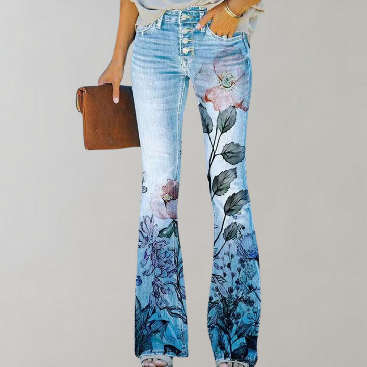 Astrid - Pantalon Flare Tendance pour Femmes pour un look élégant et moderne