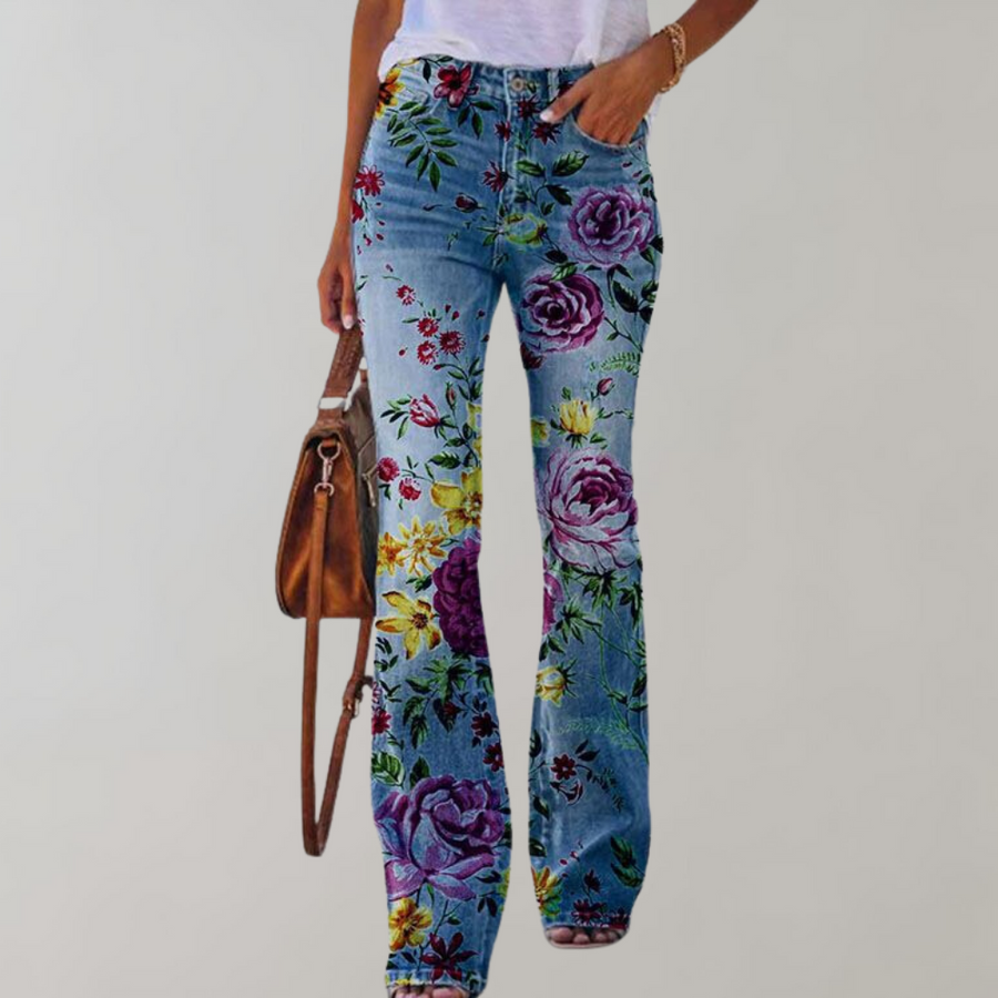 Astrid - Pantalon Flare Tendance pour Femmes pour un look élégant et moderne