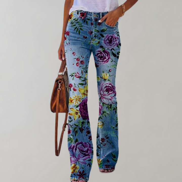 Astrid - Pantalon Flare Tendance pour Femmes pour un look élégant et moderne