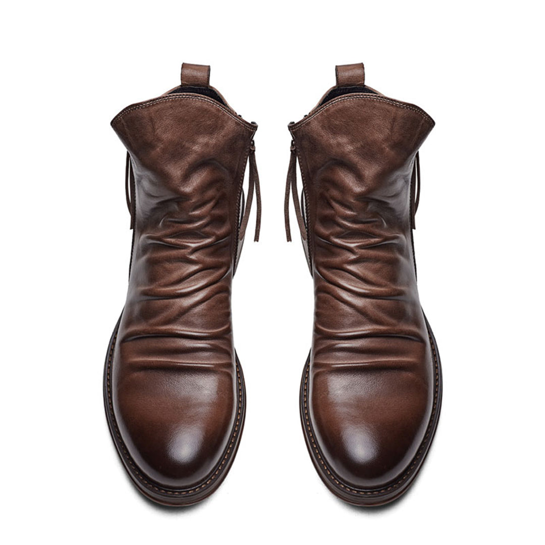 Bottes Chelsea en cuir classique et élégantes Jelle™ pour un style intemporel