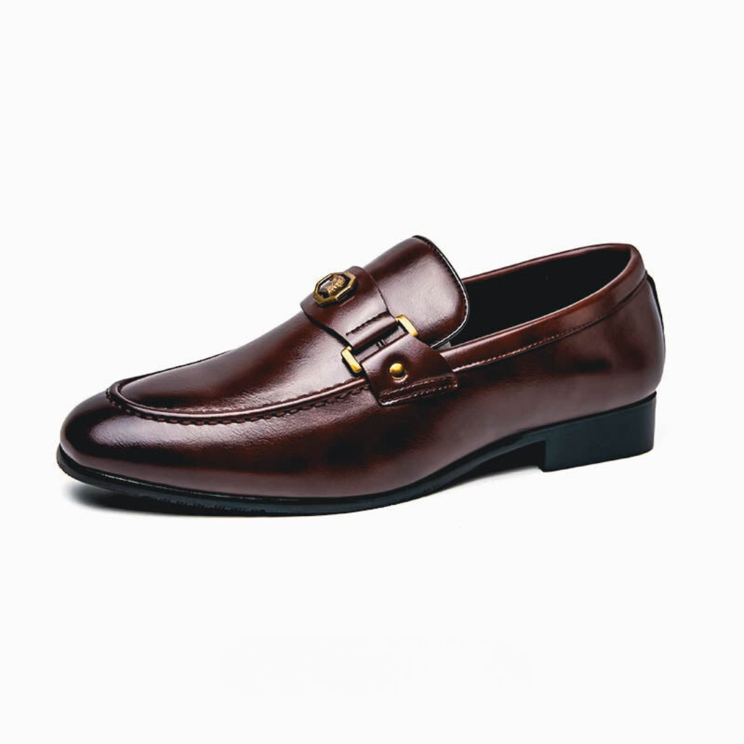 Elmar™ Luxe Élégants Mocassins pour Hommes avec Détails Dorés Raffinés