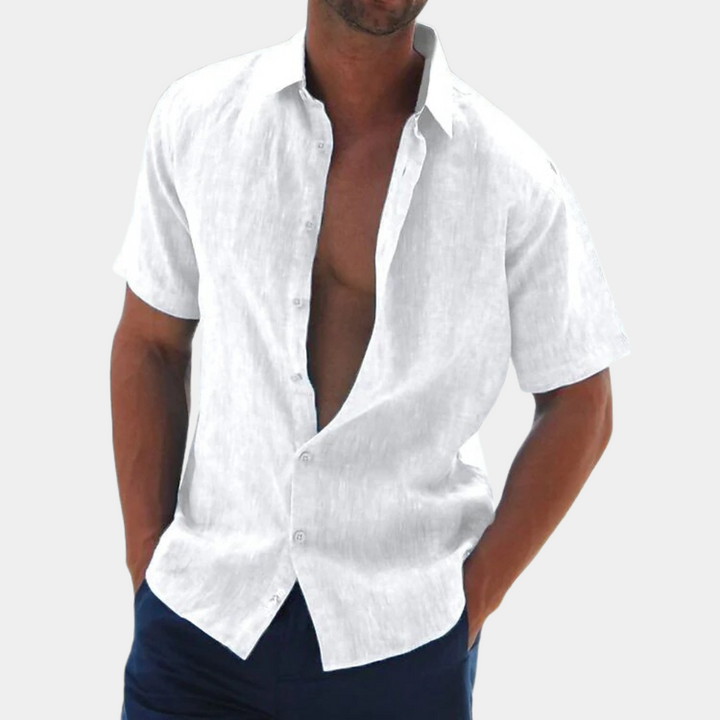 Chemise élégante pour homme à manches courtes confortables de Bart
