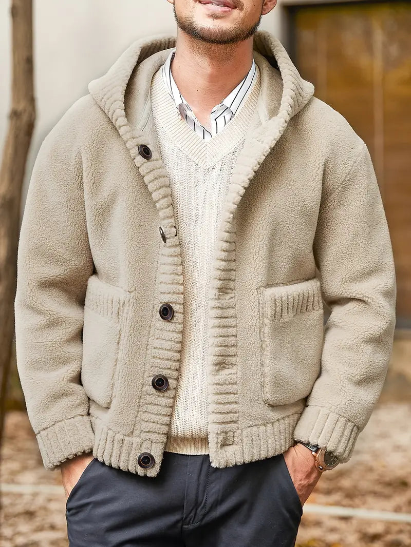Julian™ Veste à capuche tricotée pour homme - Confort et style ultime