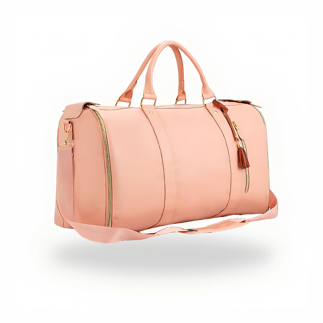 Sac de voyage spacieux et portable avec un design pliable pour plus de praticité.